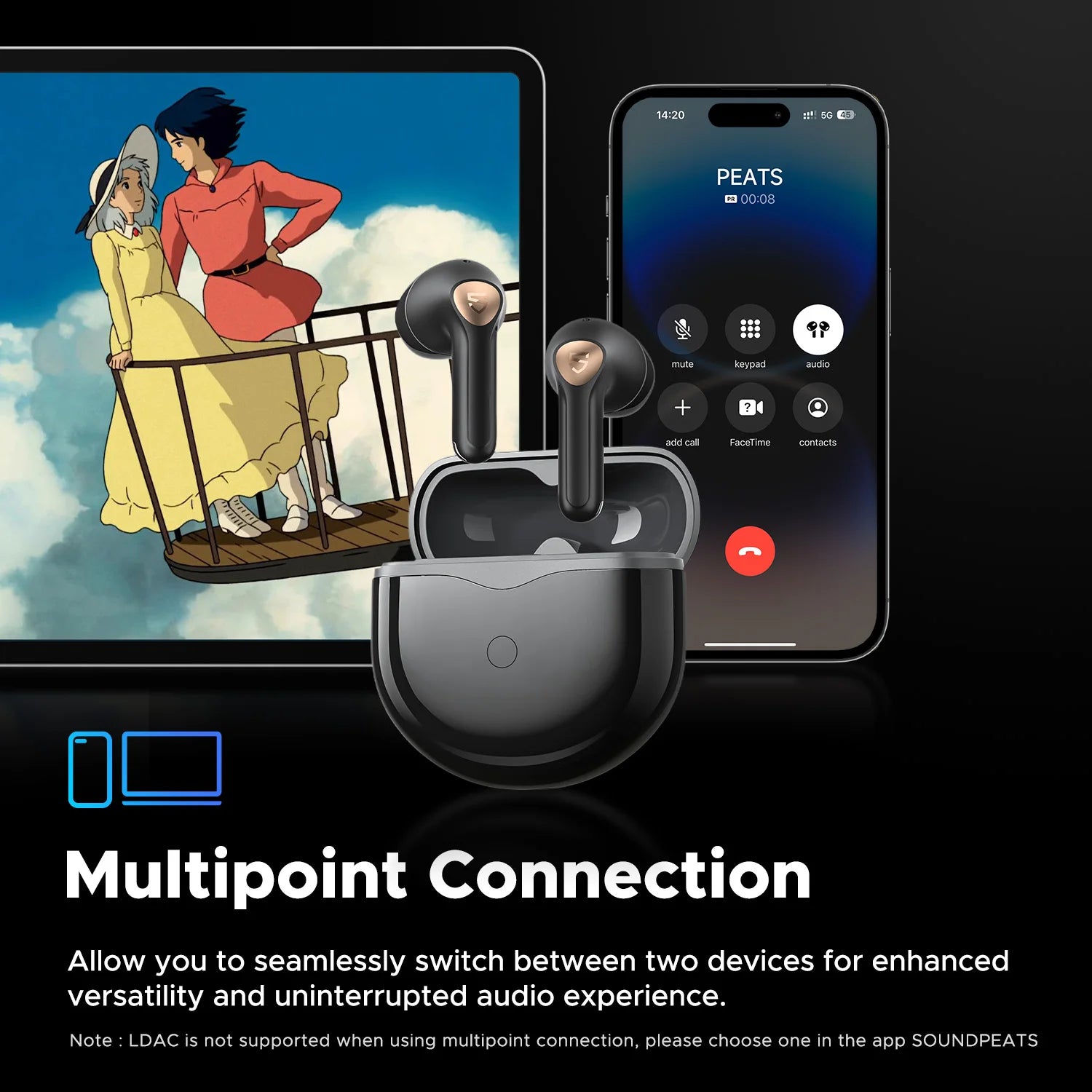 Air4 Lite Wireless Earphone Hi-Res Audio Bluetooth 5.3