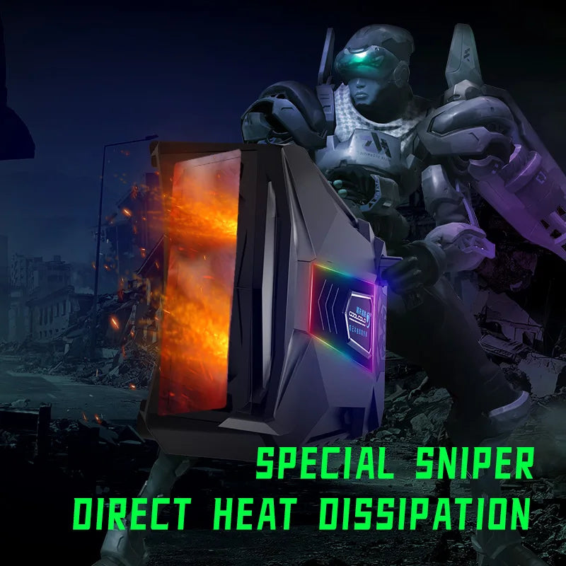 Vacuum Portable Laptop Cooler 15-17 inch Laptop
