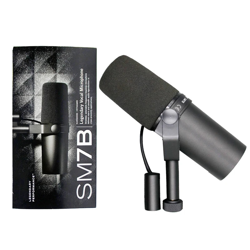 Professional Podcasting Cardioid Studio Wired Dynamic Microphone