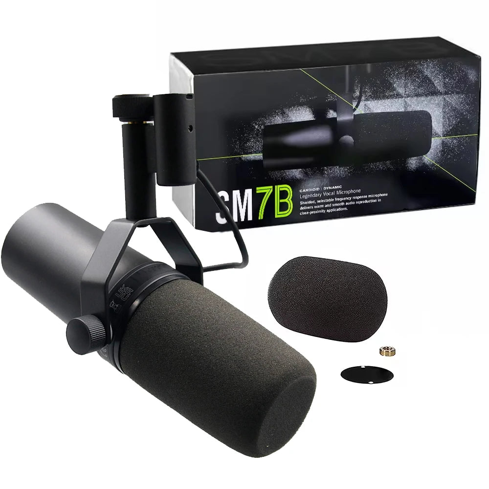 Professional Podcasting Cardioid Studio Wired Dynamic Microphone
