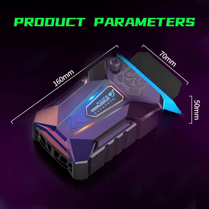 Vacuum Portable Laptop Cooler 15-17 inch Laptop