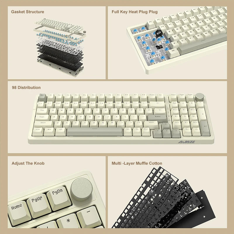 AK992 Wired Mechanical Keyboard