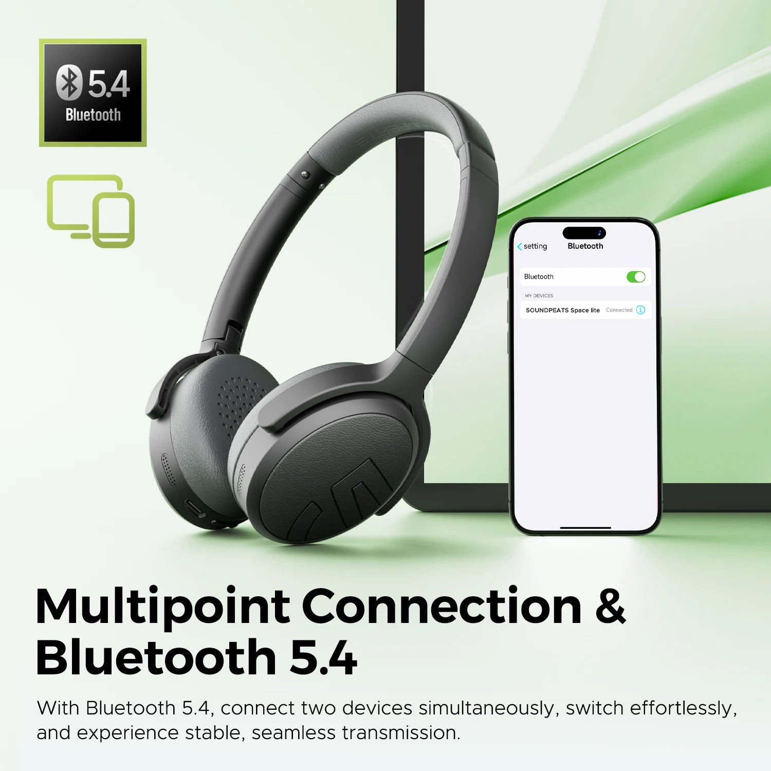 Space Lite Hybrid Active Noise Cancelling Wireless