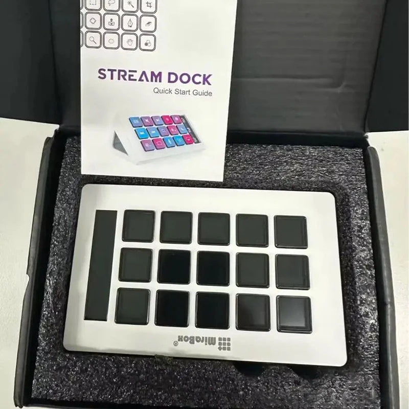 Stream Deck Visual Keyboard Lcd Button 15 Keys