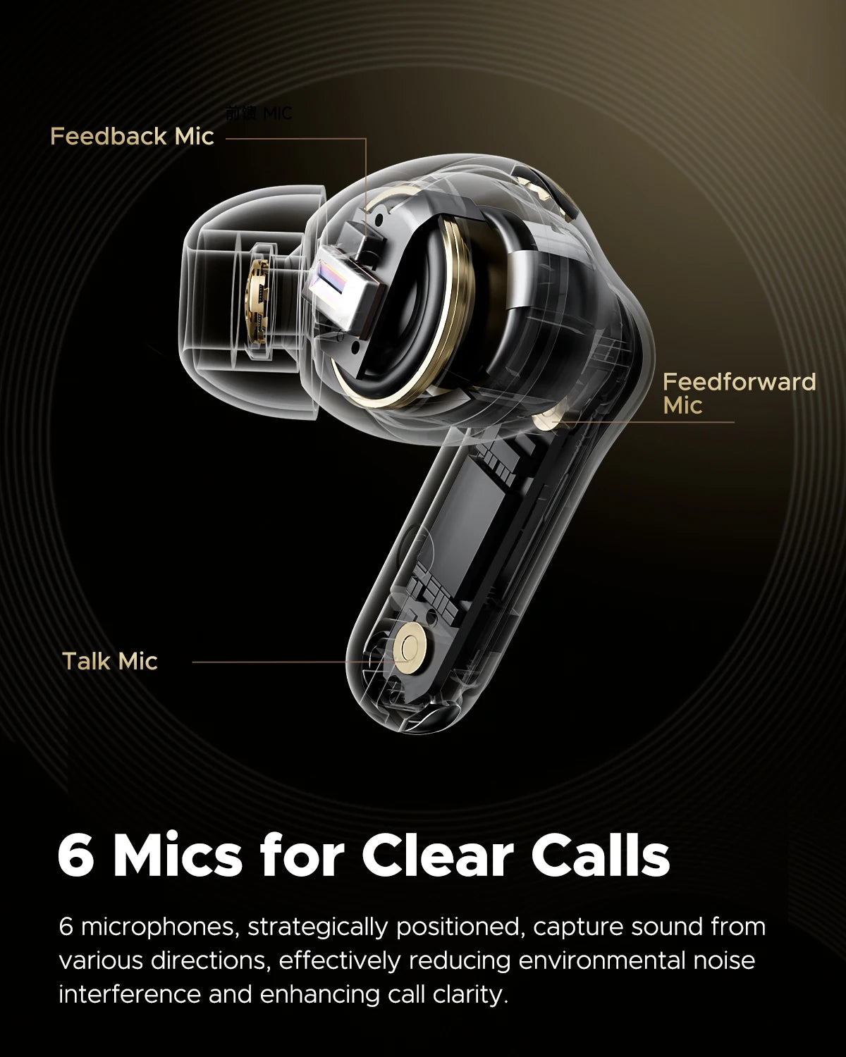 Capsule3 Pro+ Wireless ANC Earphone Hi-Res Audio Bluetooth