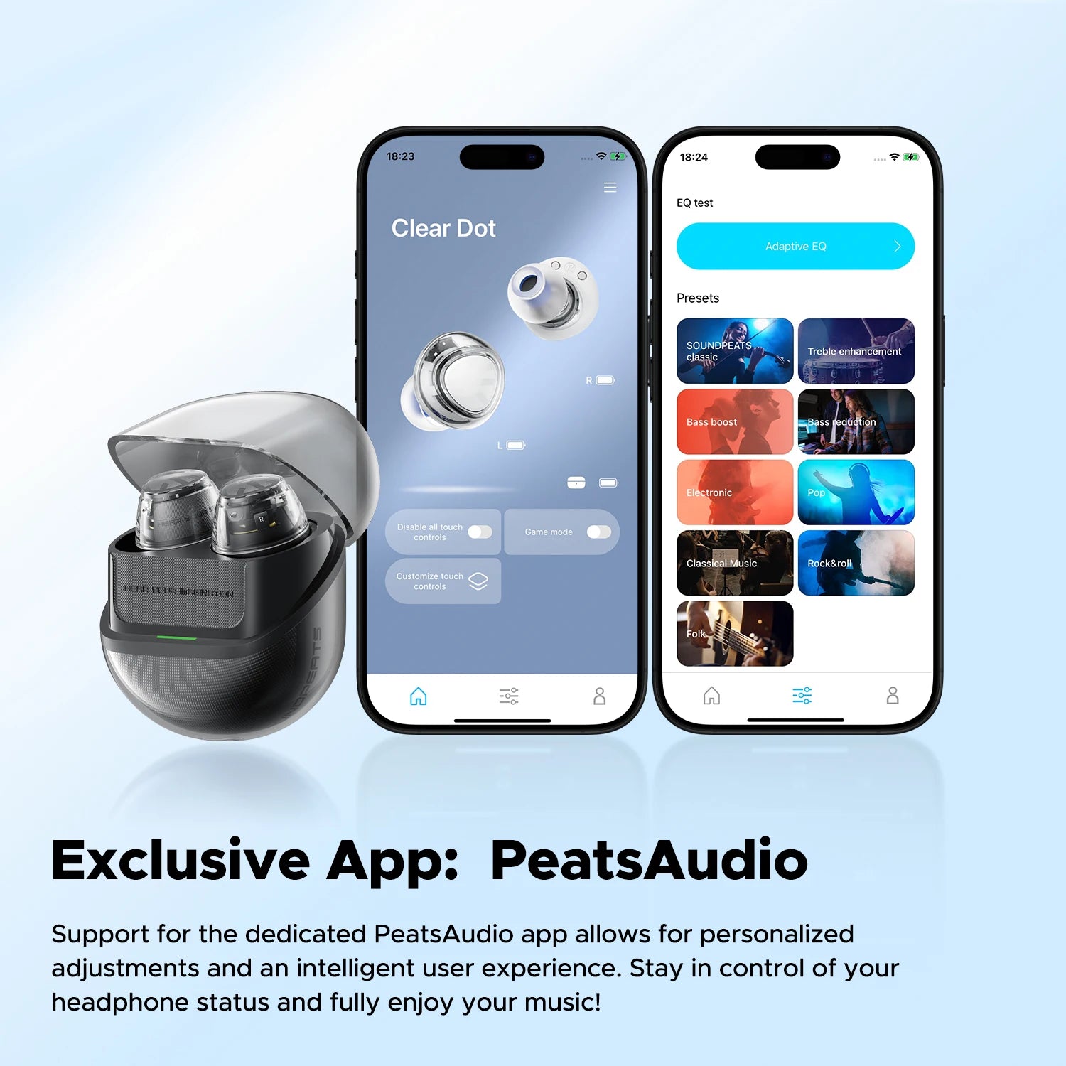 Clear dot Wireless Earphones
