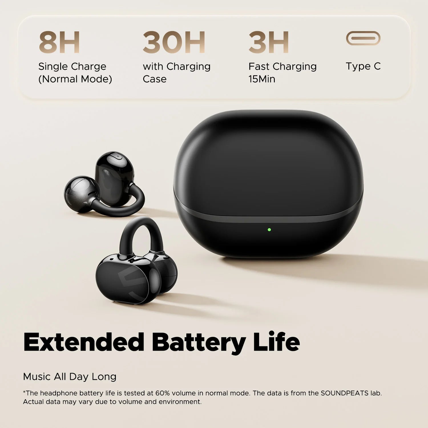 POP Clip Wireless Earphones Bluetooth 5.4 Opean-Ear