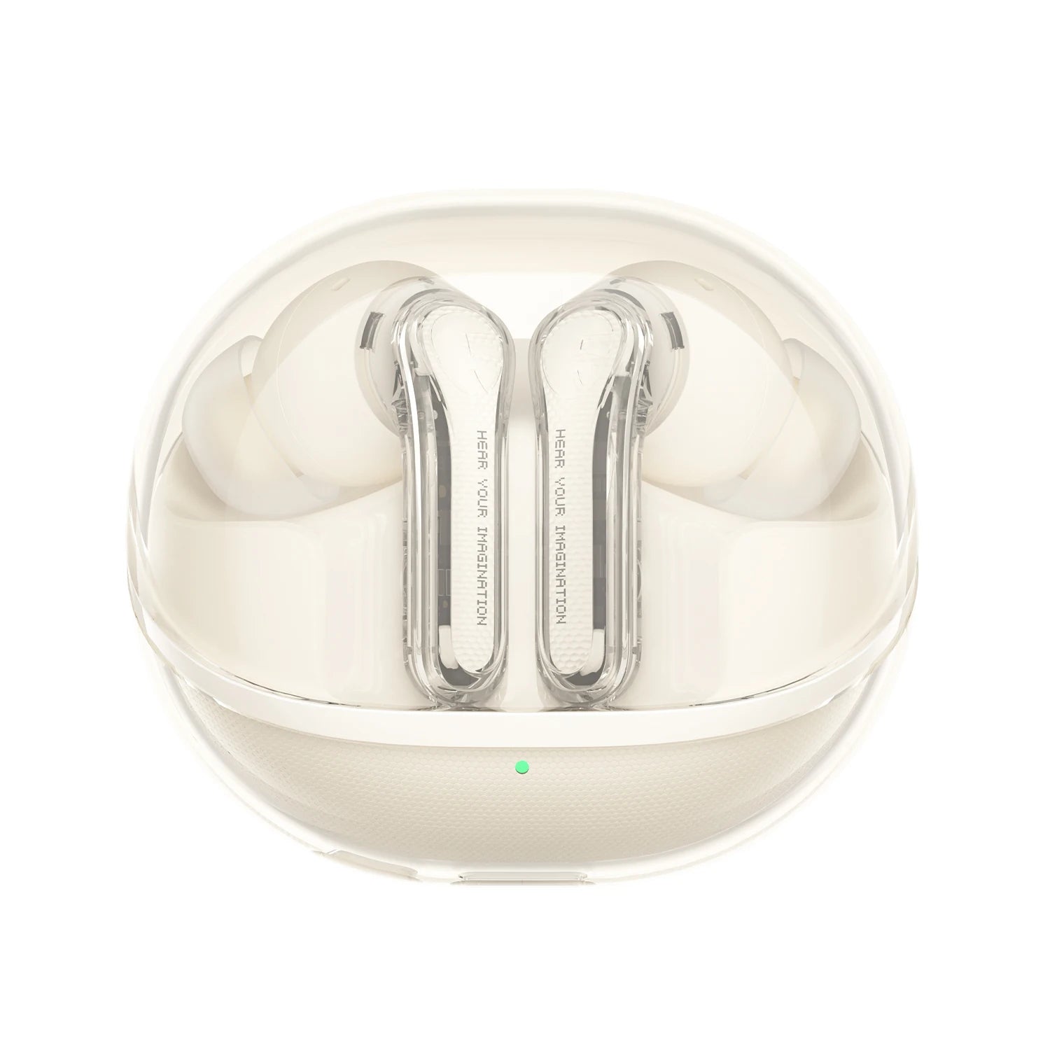 Clear Transparent Series Bluetooth 5.3 True Wireless Earbuds with Dual ENC Mic