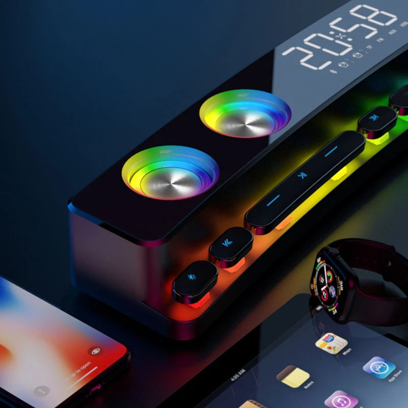 High Quality Bluetooth Speakers Sound Bar RGB