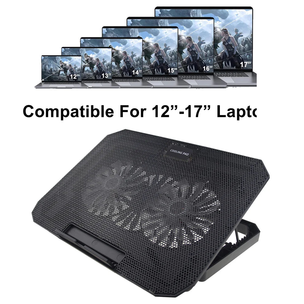 Laptop Cooling pad for 12-17 Inch Laptop