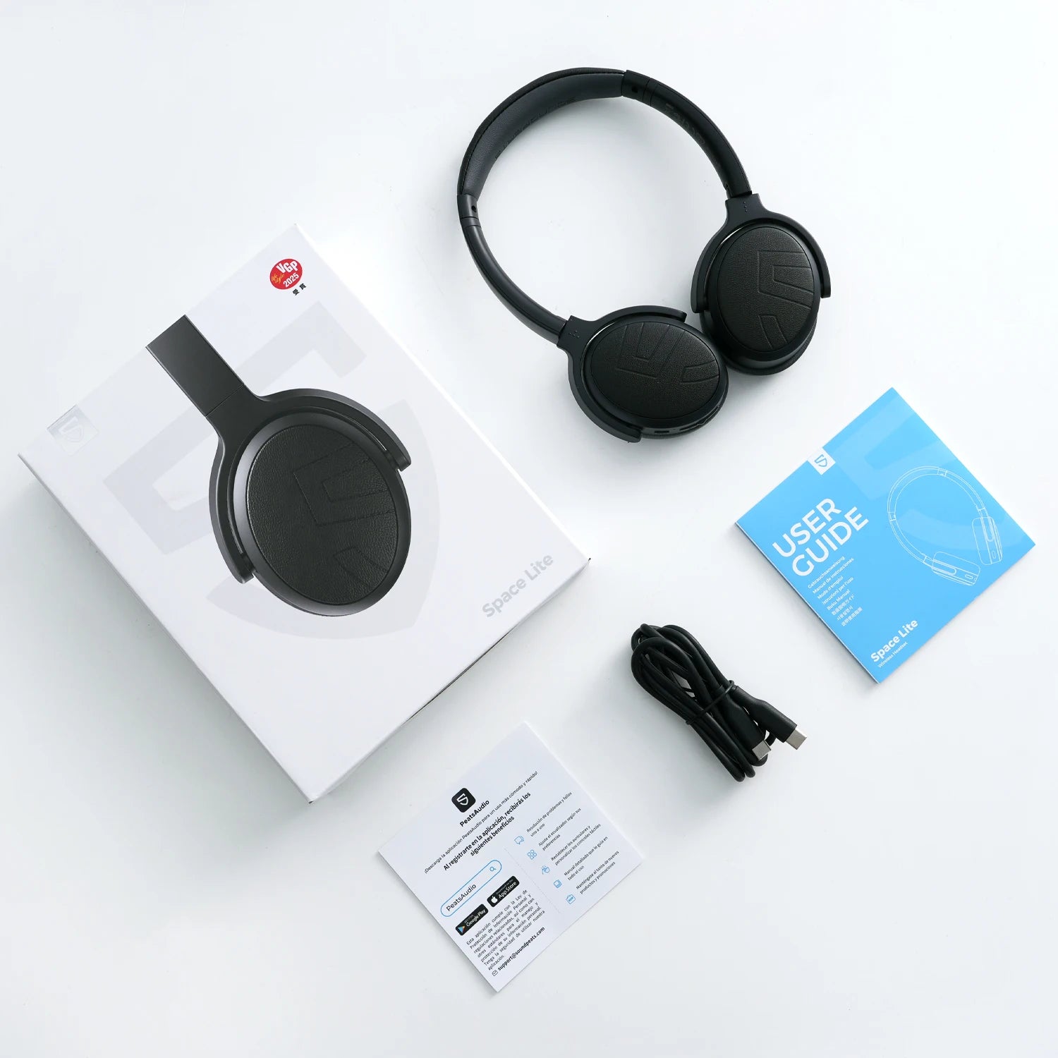 Space Lite Hybrid Active Noise Cancelling Wireless