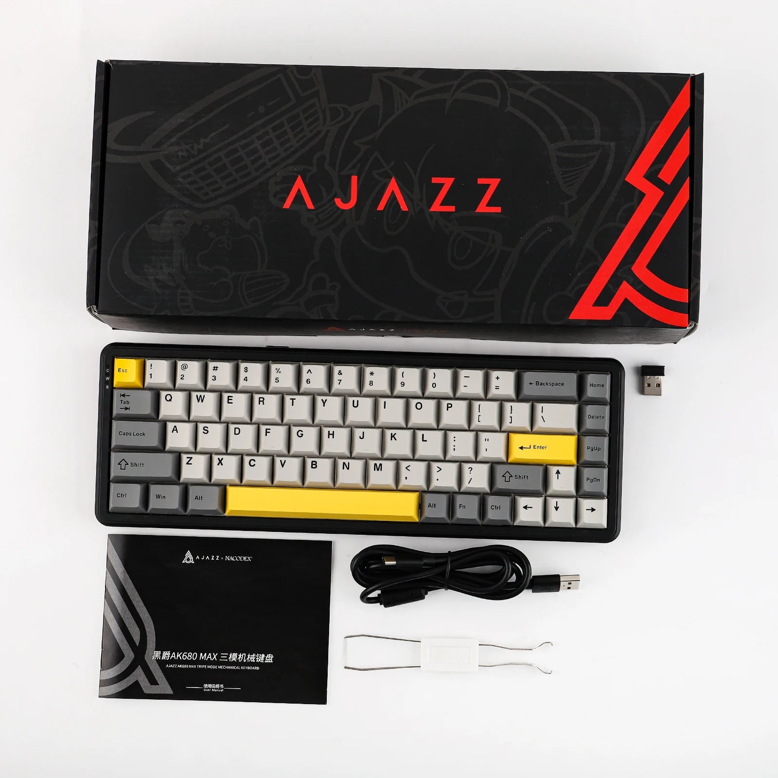 AK680 MAX Magnetic Wireless Mechanical Keyboard