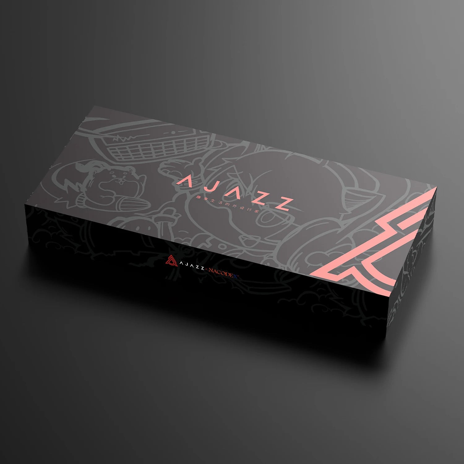 AK870 Plus Wireless TFT Screen Mechanical Keyboard