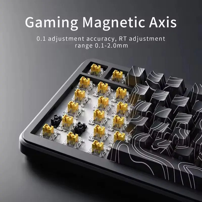Ak820 Max Ultra Magnetic Wireless Mechanical Keyboard