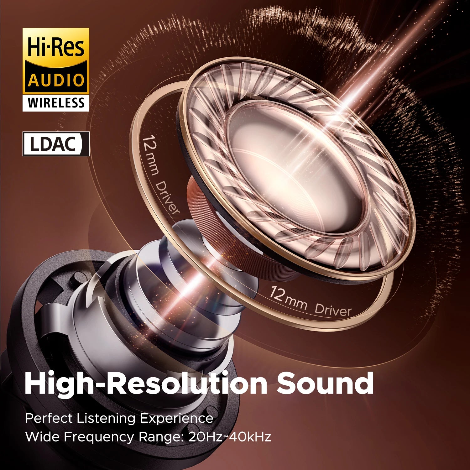 Capsule 3 Pro 43dB Hybrid ANC Hi-Res Certified with LDAC Audio Codec