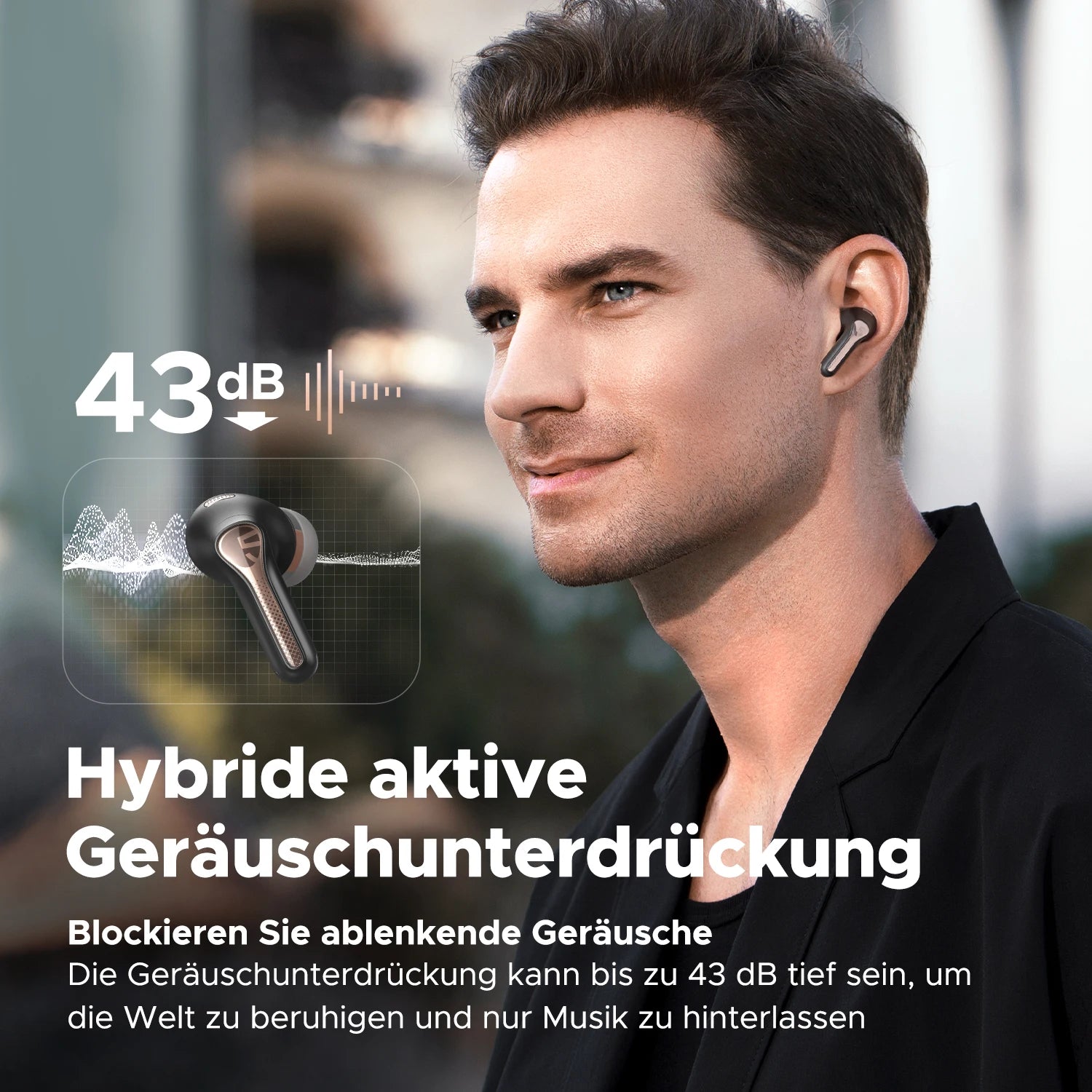 Capsule 3 Pro 43dB Hybrid ANC Hi-Res Certified with LDAC Audio Codec