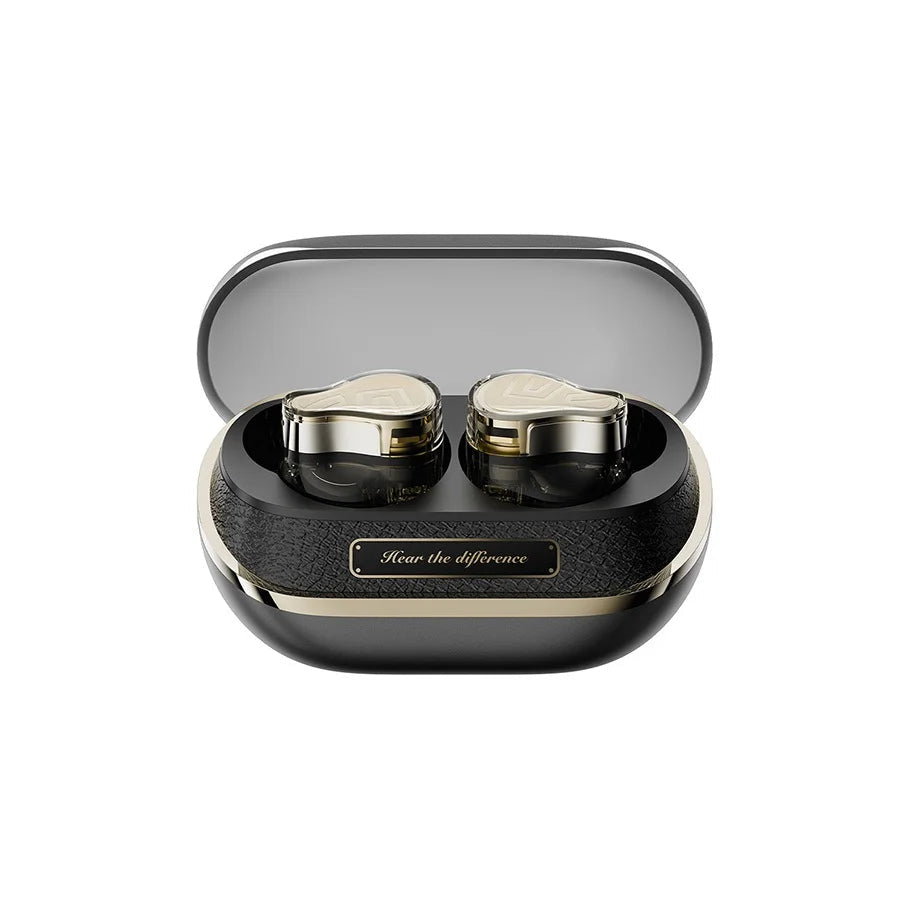 SH3 Hybrid 3 Driver Wireless Earbuds Bluetooth 5.4, 55dB Adaptive ANC, LDAC