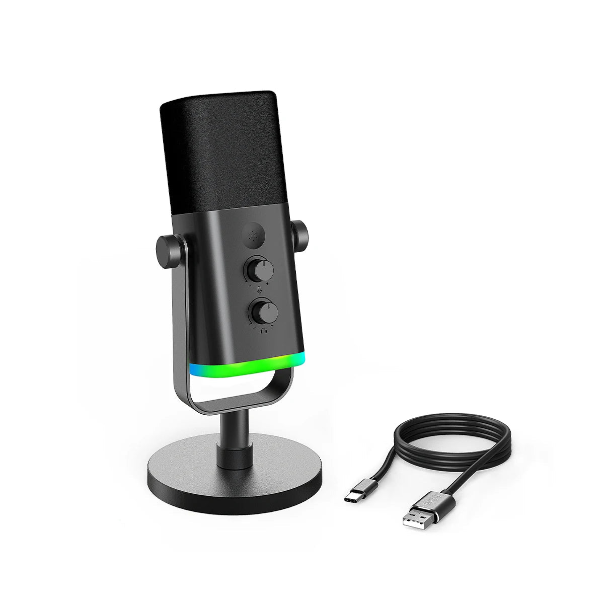 Dynamic Microphone with RGB Control/Headphone