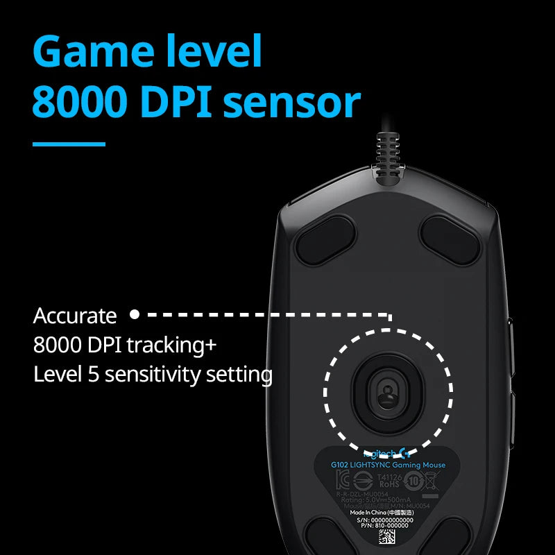 Logitech G102 Gaming Mouse