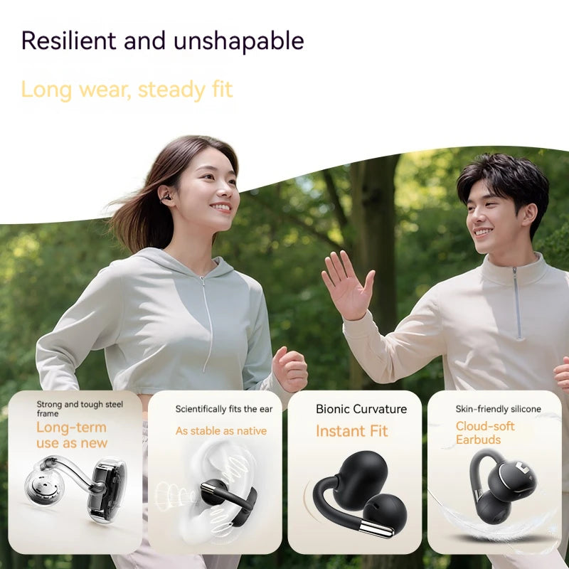 Clip1 Wireless Bluetooth Earphones Dolby Sound LDAC