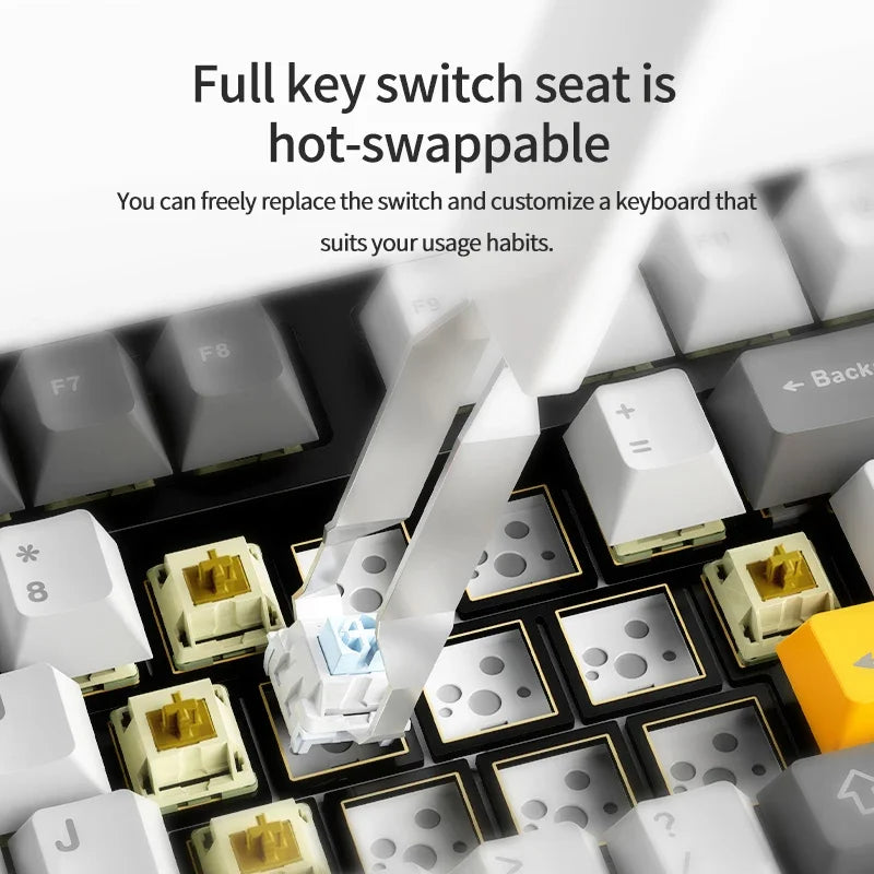 AK35I V3 MAX Tri-mode Bluetooth Wireless Gaming Keyboard