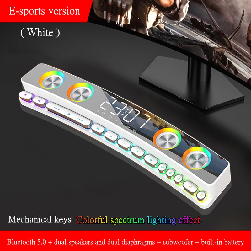 High Quality Bluetooth Speakers Sound Bar RGB