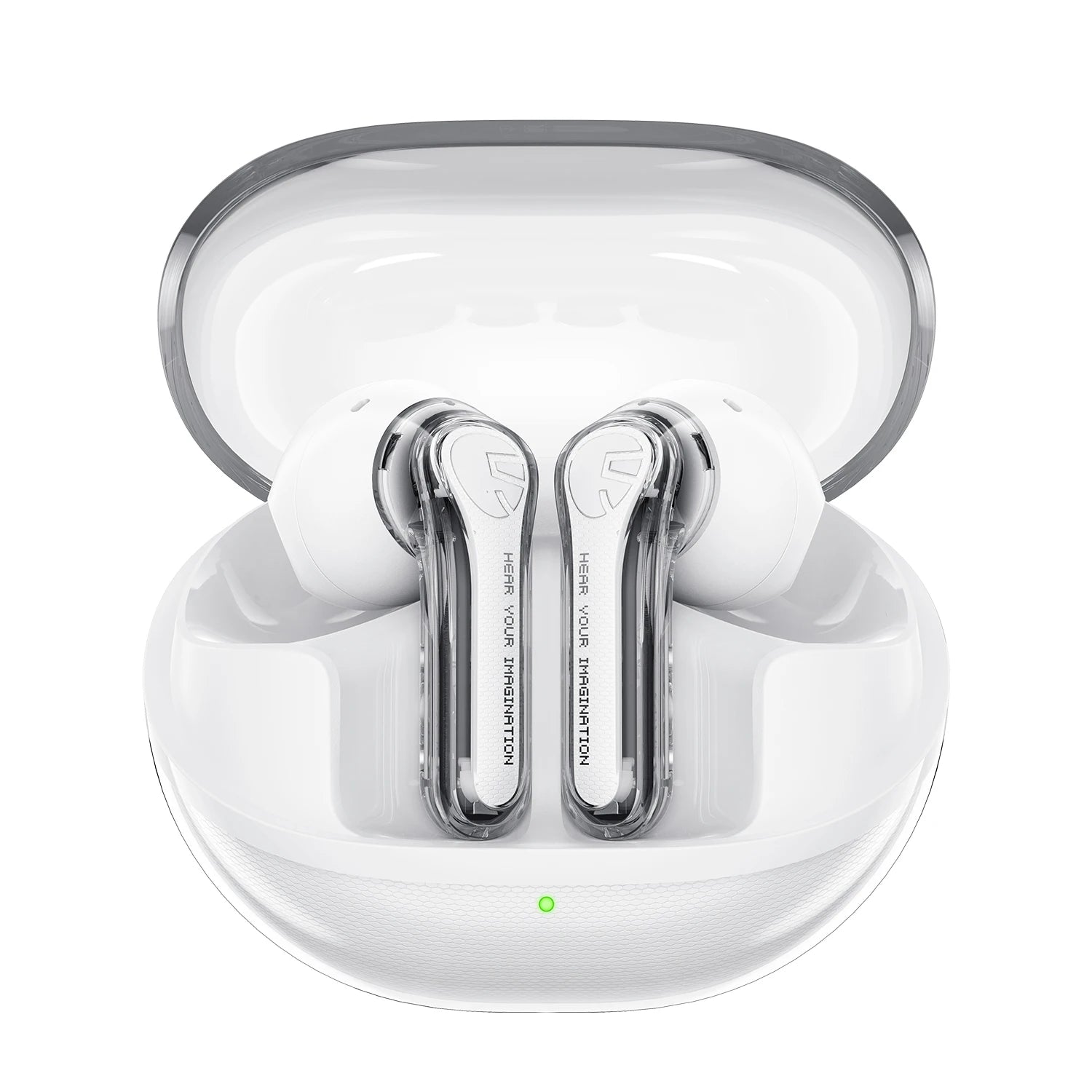 Clear Pods Bluetooth Wireless Earphones with Dual ENC Mic