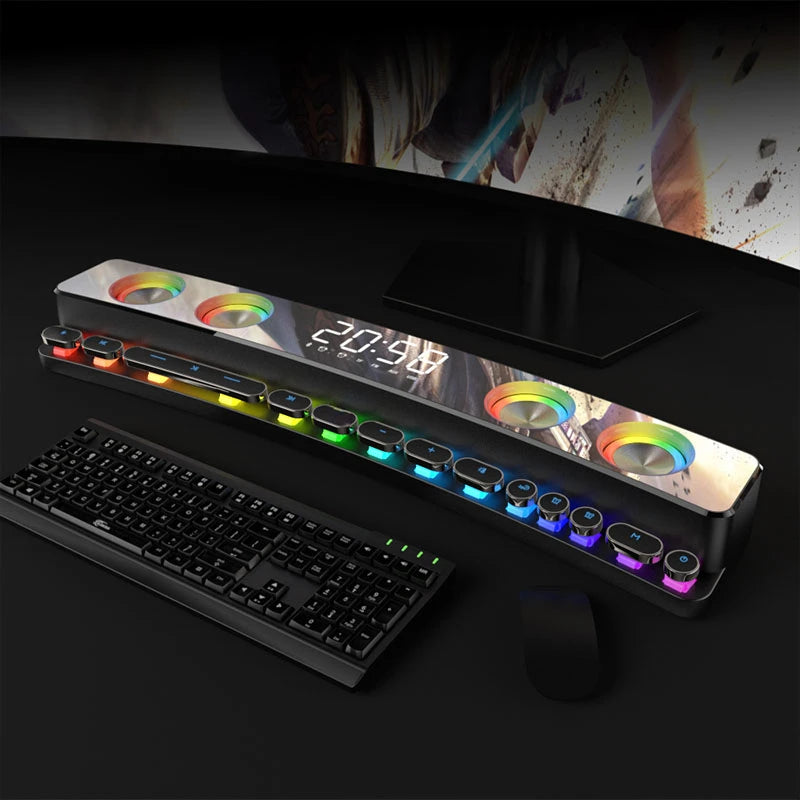 High Quality Bluetooth Speakers Sound Bar RGB