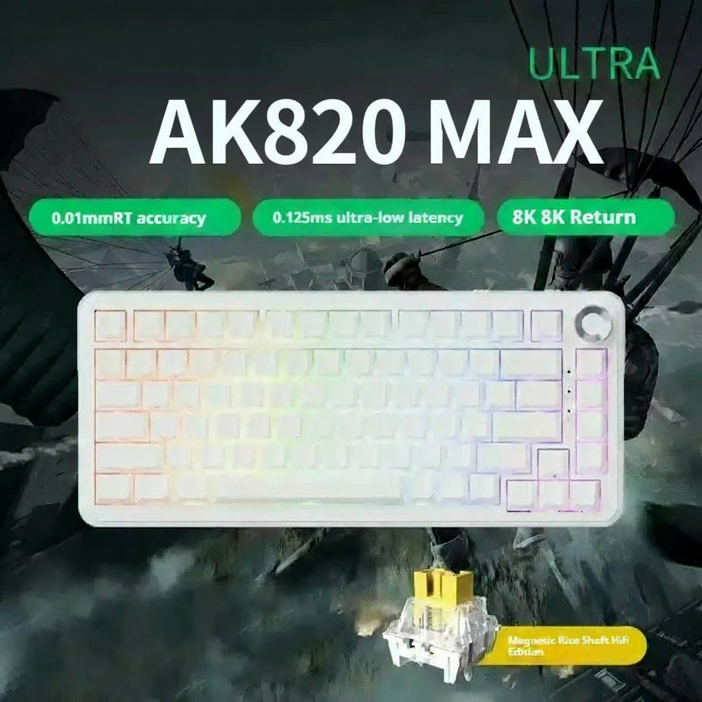 Ak820 Max Ultra Magnetic Wireless Mechanical Keyboard