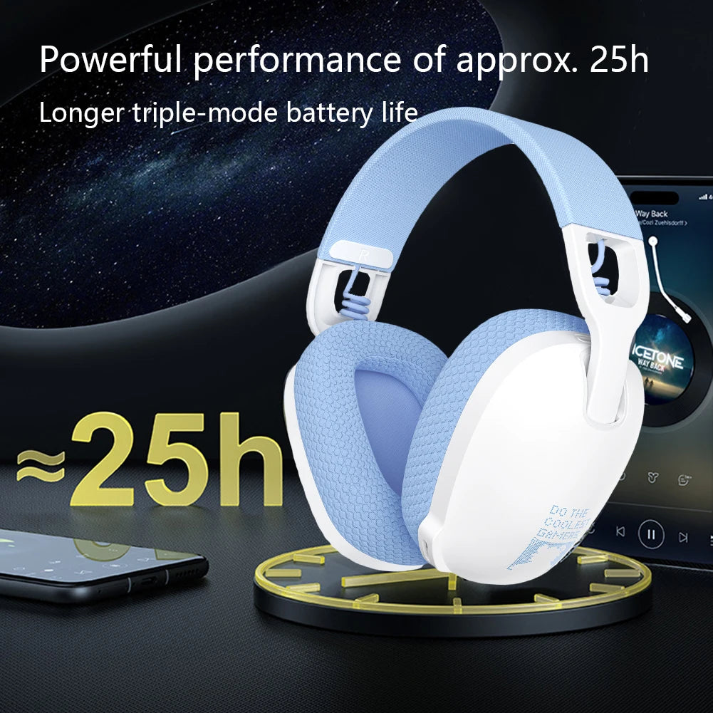Wireless Gaming Headset Noise Canceling Microphone