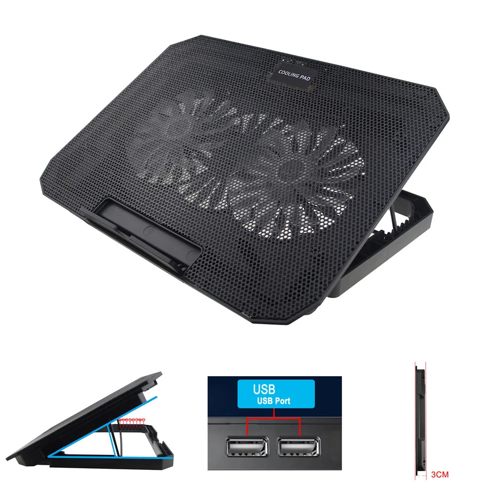 Laptop Cooling pad for 12-17 Inch Laptop