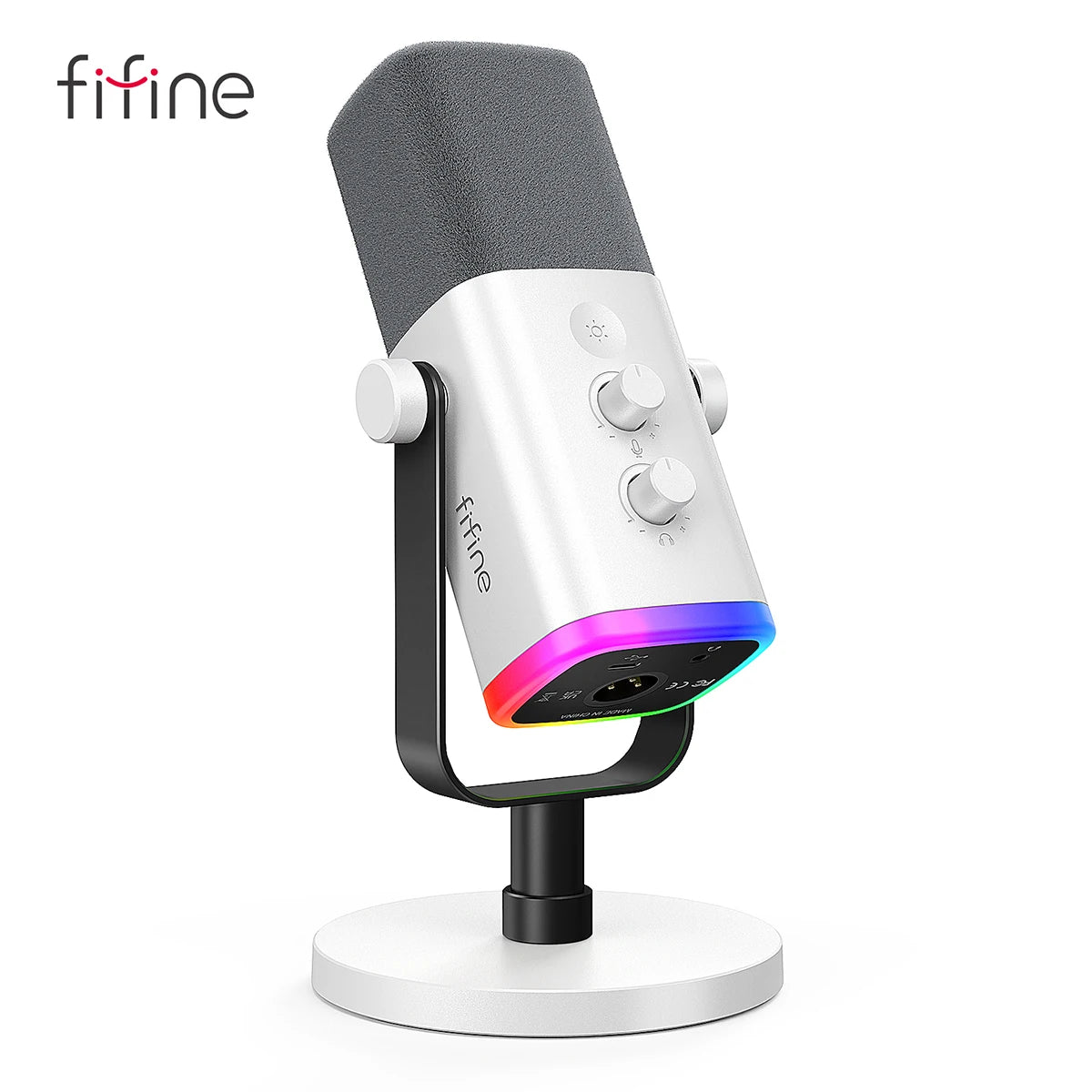 Dynamic Microphone with RGB Control/Headphone