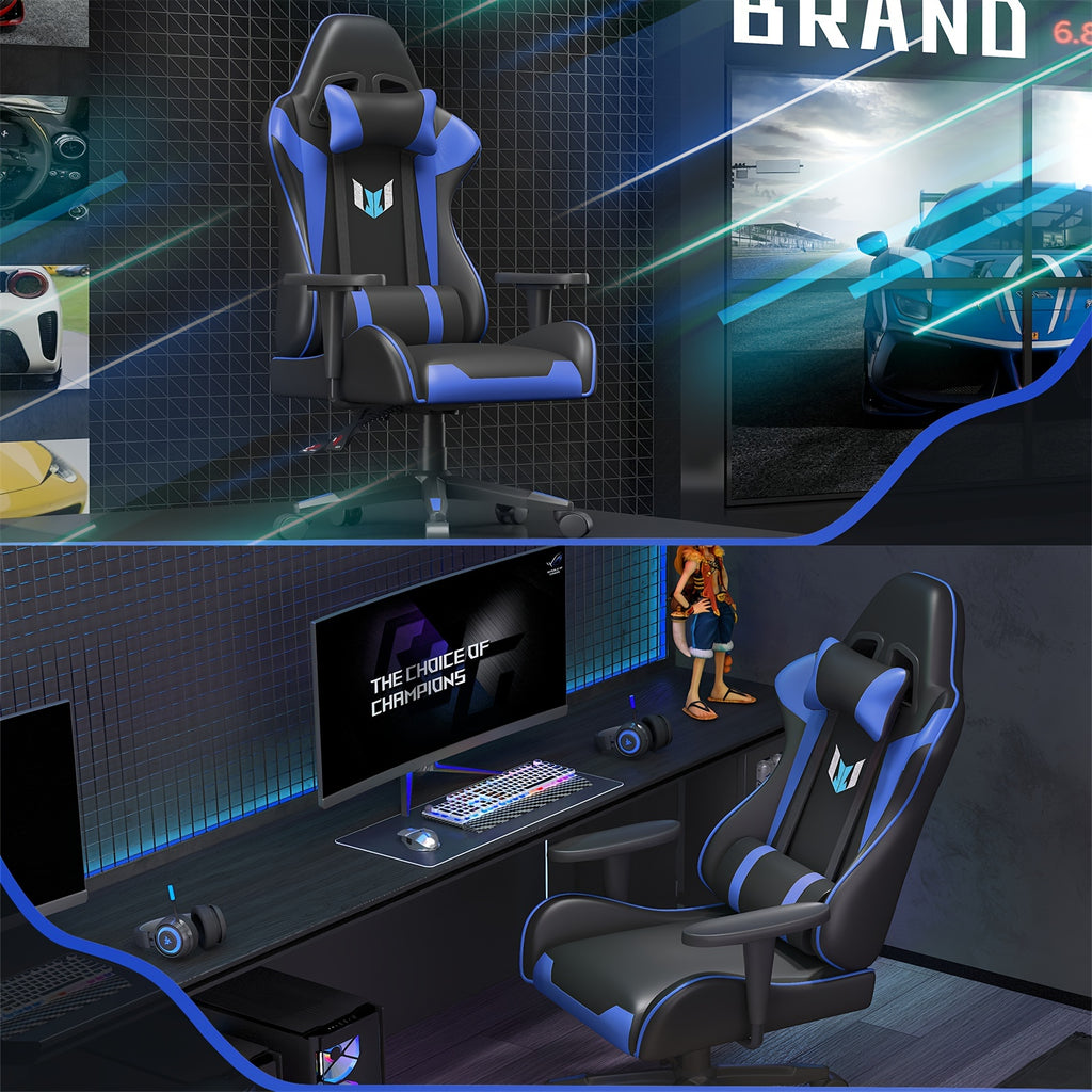 Adjustable Height Swivel Ergonomic Gaming Chair
