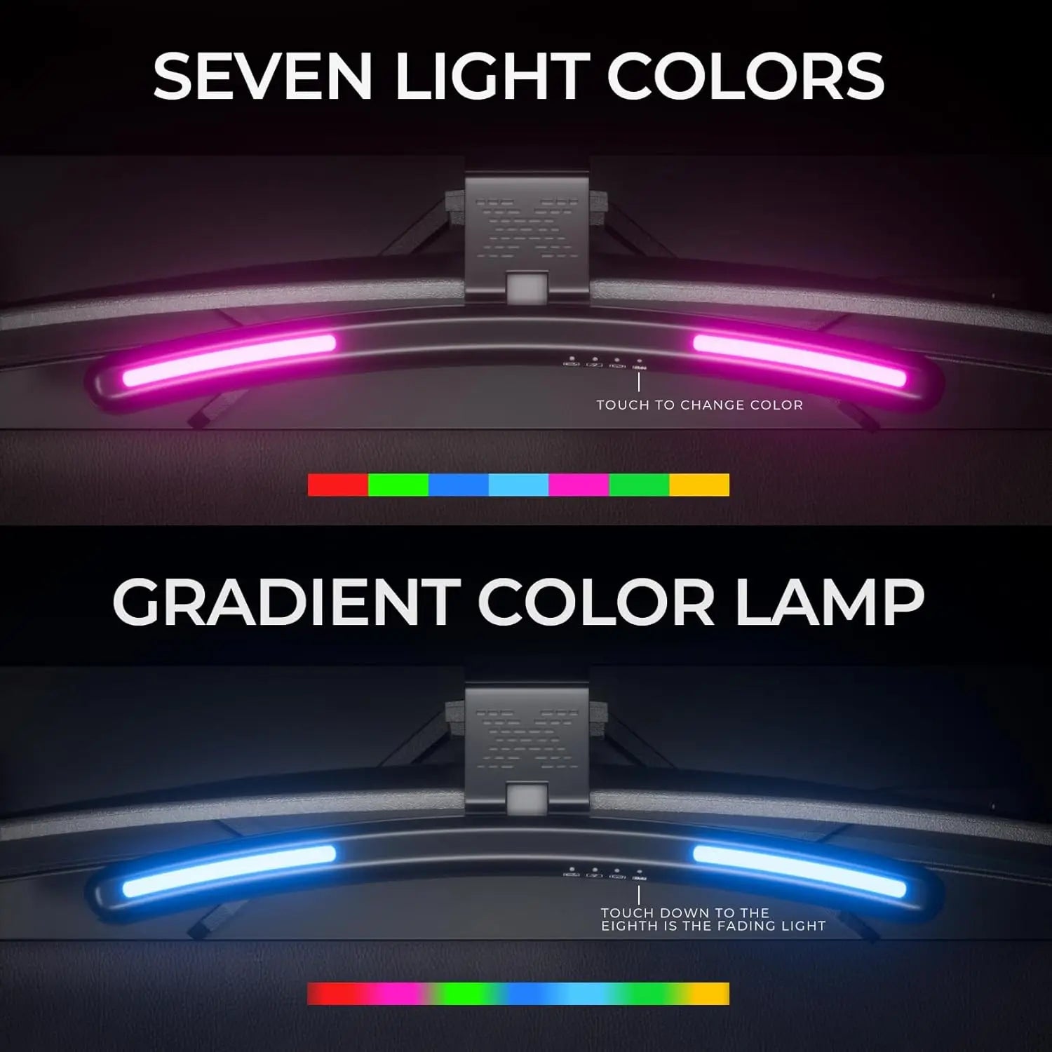 Monitor Light Bar Straight/Curved with RGB Backlight