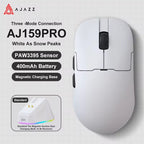AJ159 Wireless Gamer Mouse with RGB Magnetic Charging Base