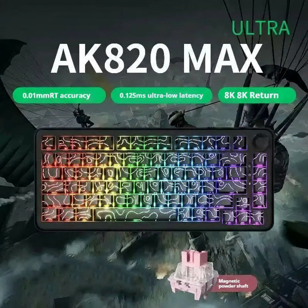 Ak820 Max Ultra Magnetic Wireless Mechanical Keyboard