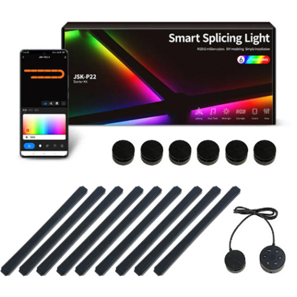 Splicing Light DIY Atmosphere Light RGB Smart Wall Light