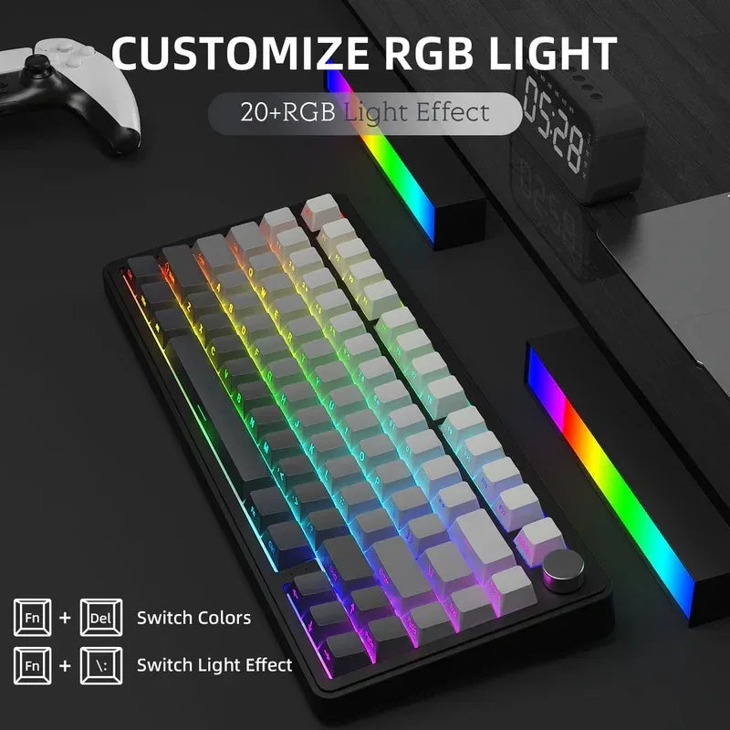 X85/X85Pro Wireless Mechanical Gaming Tri mode Keyboard