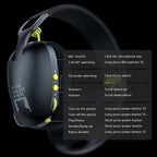 Wireless Gaming Headset Noise Canceling Microphone