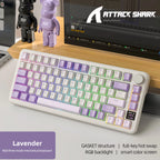 X85/X85Pro Wireless Mechanical Gaming Tri mode Keyboard