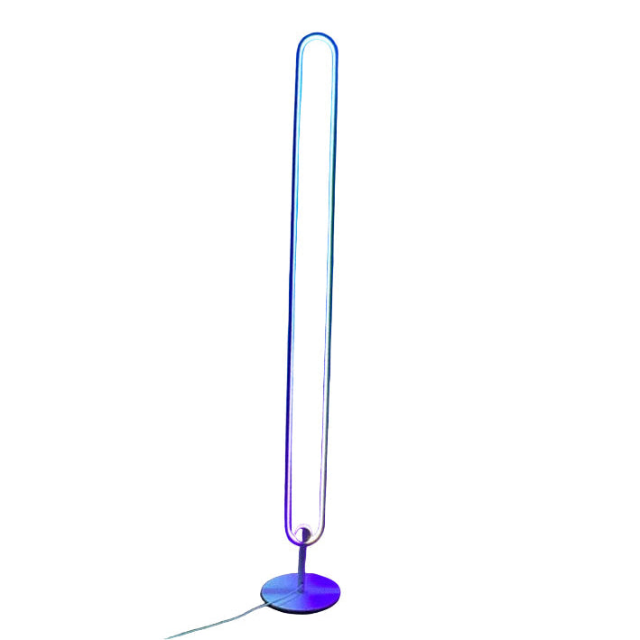 Modern RGB Remote Minimalist LED Floor Lamps Alexa Standing Lamp