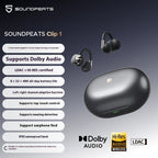 Clip1 Wireless Bluetooth Earphones Dolby Sound LDAC