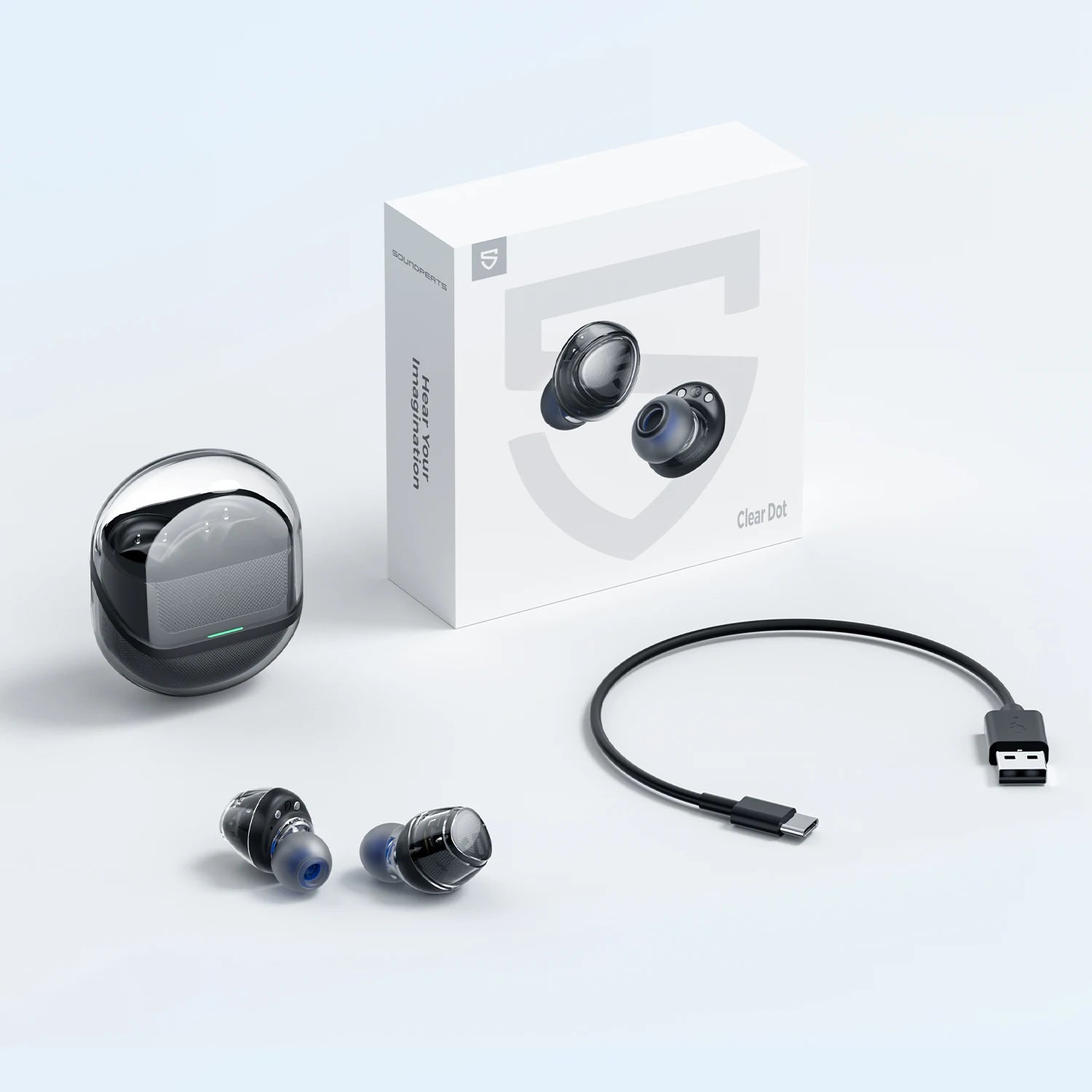 Clear dot Wireless Earphones