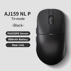 AJ159 Wireless Gamer Mouse with RGB Magnetic Charging Base