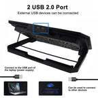 Laptop Cooling pad for 12-17 Inch Laptop