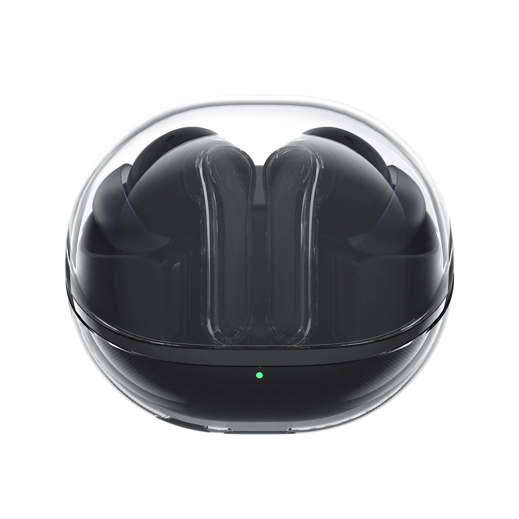 Clear Transparent Series Bluetooth 5.3 True Wireless Earbuds with Dual ENC Mic