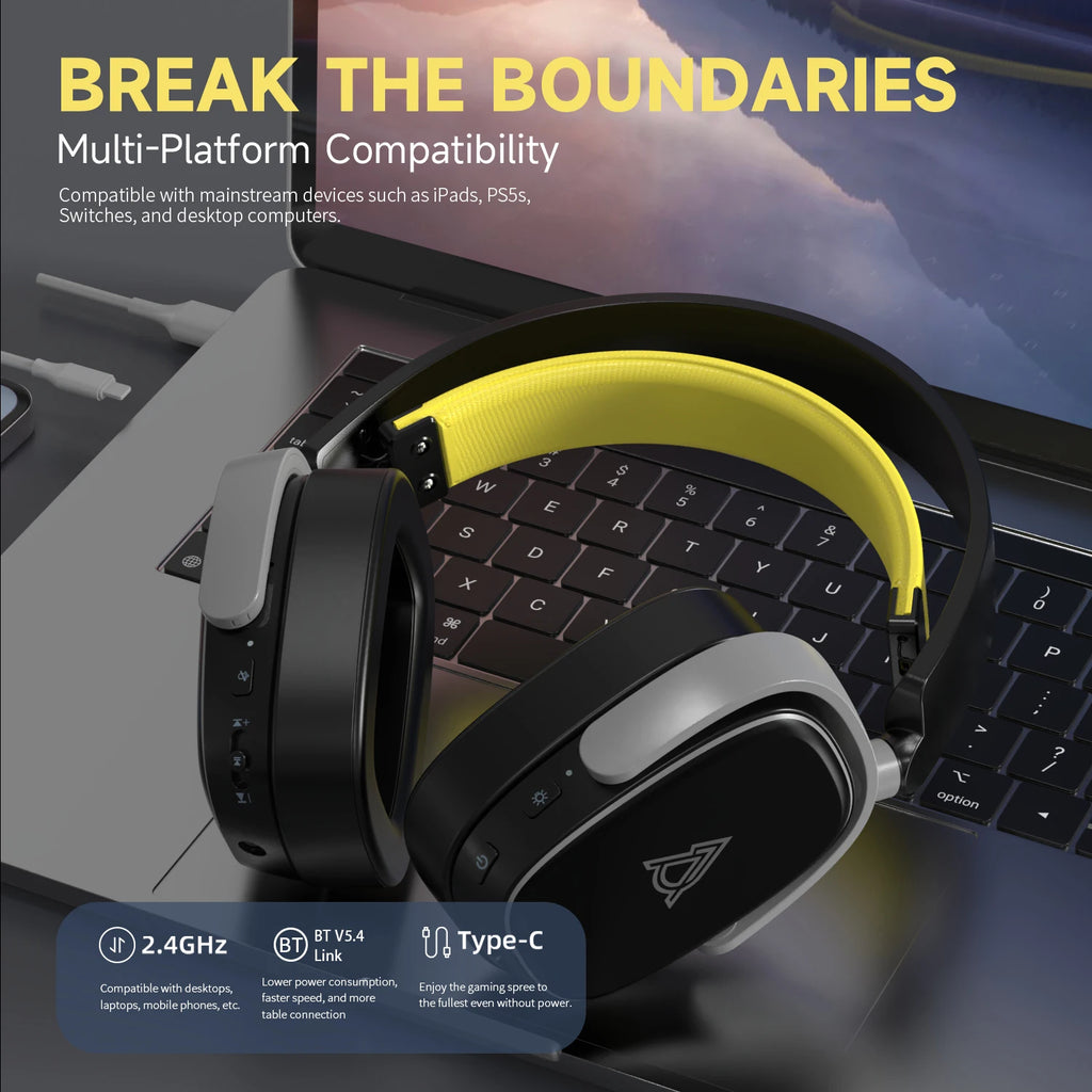 AHM09 MAX Tri-Mode Gaming Headset