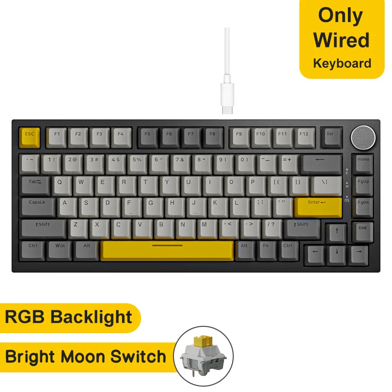 AJAZZ AK820 / AK820 Gaming Mechanical Keyboard 75%