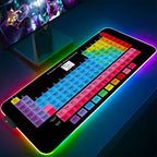 Keyboards Gaming Mat Periodic Table RGB