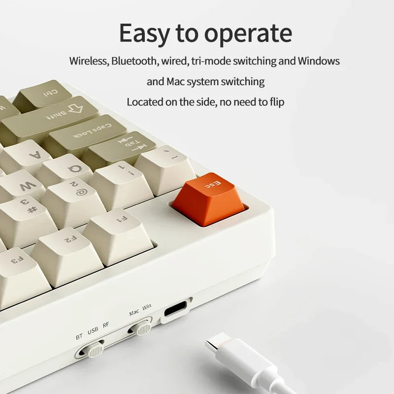 AK35I V3 MAX Tri-mode Bluetooth Wireless Gaming Keyboard